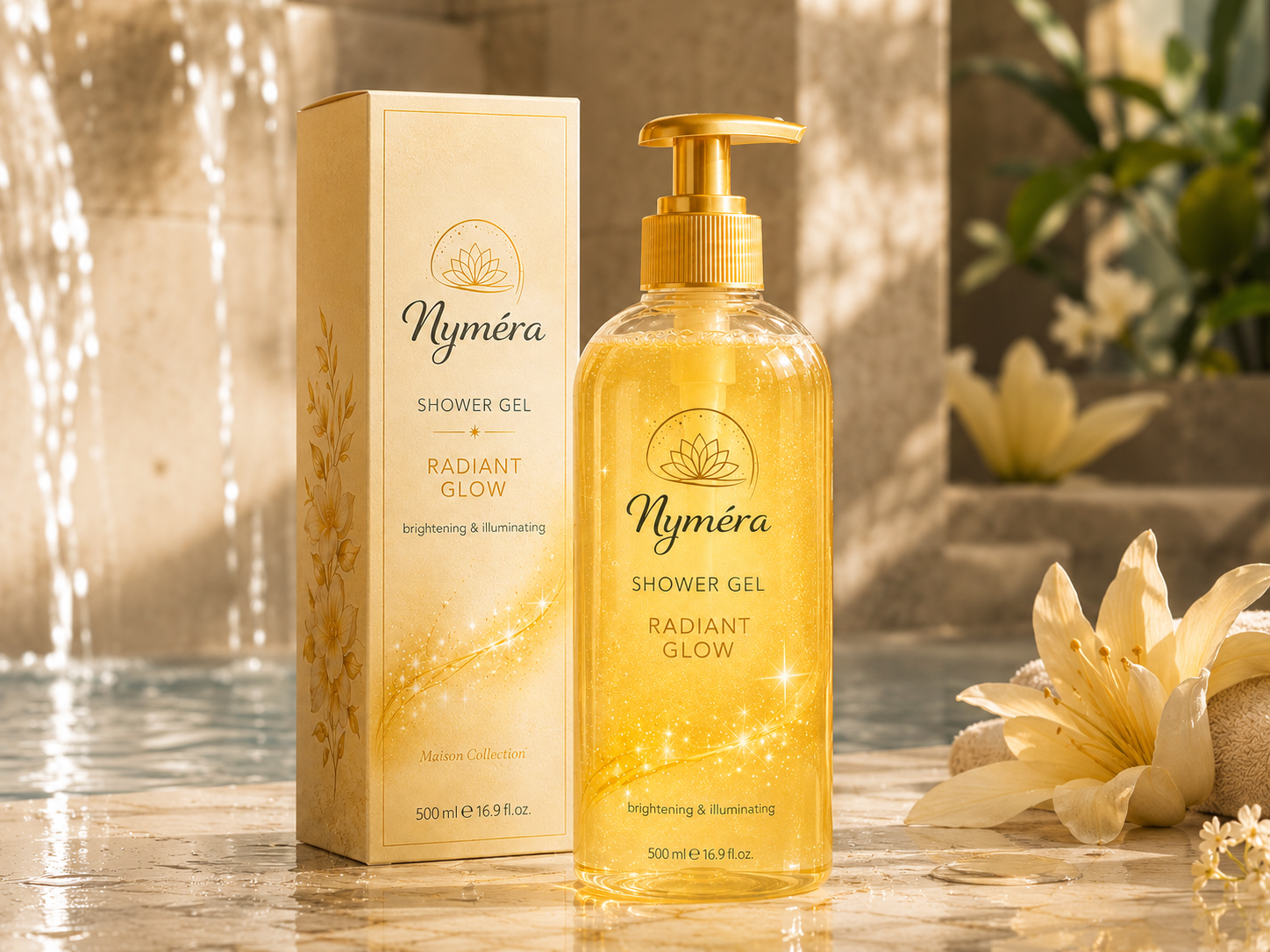 Nymera Duş Jeli Radiant Glow koleksiyonu